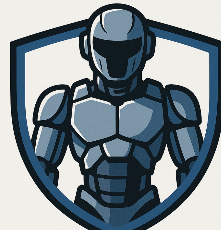 VAS robot shield logo